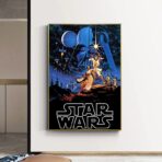 poster vintage di star wars