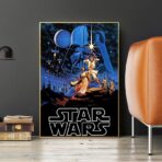poster vintage di star wars