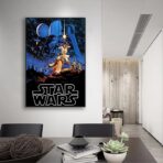 poster vintage di star wars