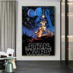 poster vintage di star wars