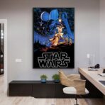 poster vintage di star wars