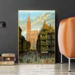 poster vintage strasburgo