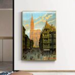 poster vintage strasburgo