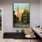 poster vintage strasburgo