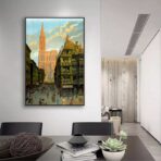 poster vintage strasburgo