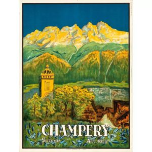 poster vintage svizzera