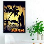 poster surf vintage