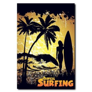 poster surf vintage