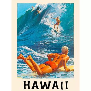 poster surf vintage 1