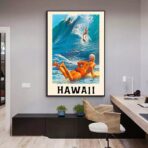 poster surf vintage 1