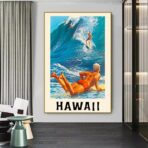 poster surf vintage 1