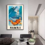 poster surf vintage 1