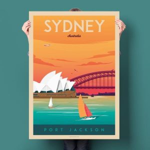 poster vintage sydney
