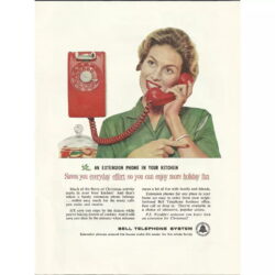 poster telefono vintage