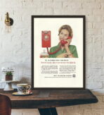 poster telefono vintage