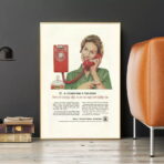 poster telefono vintage