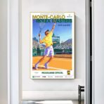 poster di tennis vintage
