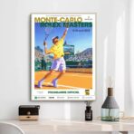 poster di tennis vintage