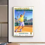 poster di tennis vintage