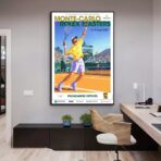 poster di tennis vintage