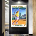 poster di tennis vintage