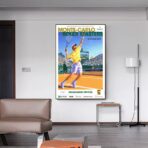 poster di tennis vintage