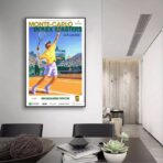 poster di tennis vintage