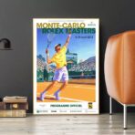 poster di tennis vintage