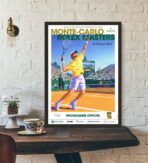 poster di tennis vintage