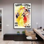 poster teatro vintage