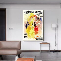 poster teatro vintage
