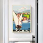 poster vintage thonon