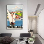 poster vintage thonon