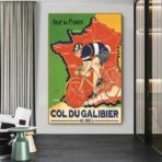 poster vintage del tour de france