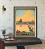 poster vintage tour