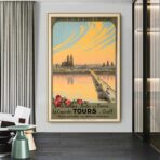 poster vintage tour