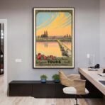 poster vintage tour