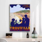 poster vintage trouville