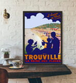 poster vintage trouville