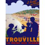 poster vintage trouville