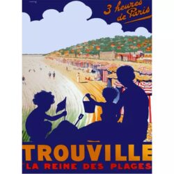 poster vintage trouville