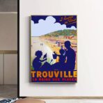 poster vintage trouville