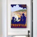 poster vintage trouville