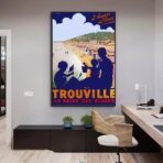 poster vintage trouville