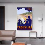 poster vintage trouville