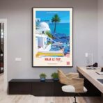 poster vintage tunisia