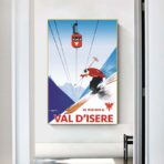 poster vintage val disere