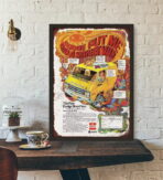 poster furgone vintage