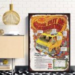 poster furgone vintage