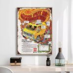 poster furgone vintage